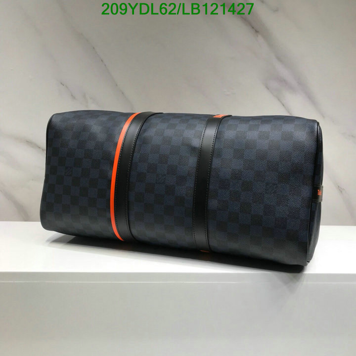 LV Bags-(Mirror)-Keepall BandouliRe 45-50-,Code: LB121427,$: 209USD