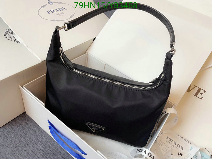 Prada Bag-(4A)-Handbag-,Code: YB3468,$: 79USD
