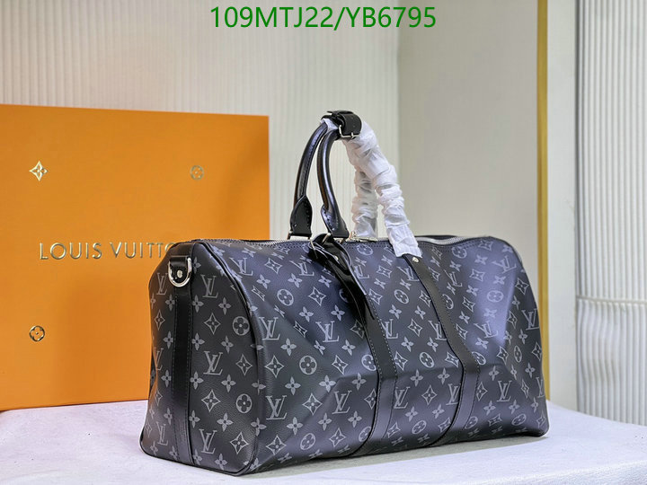 LV Bags-(4A)-Keepall BandouliRe 45-50-,Code: YB6795,$: 109USD