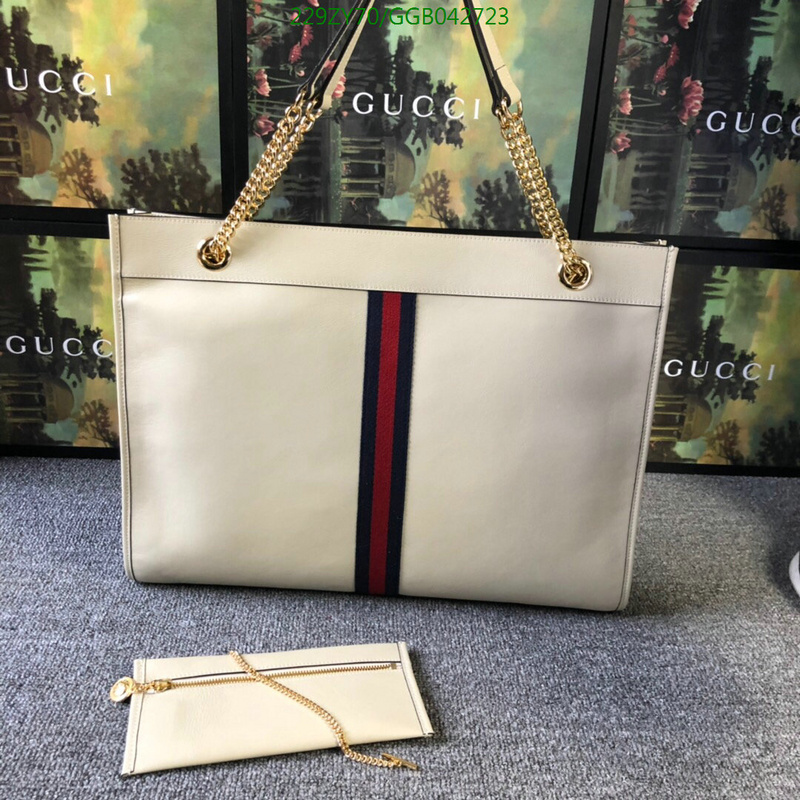 Gucci Bag-(Mirror)-Handbag-,Code: GGB042723,$:229USD