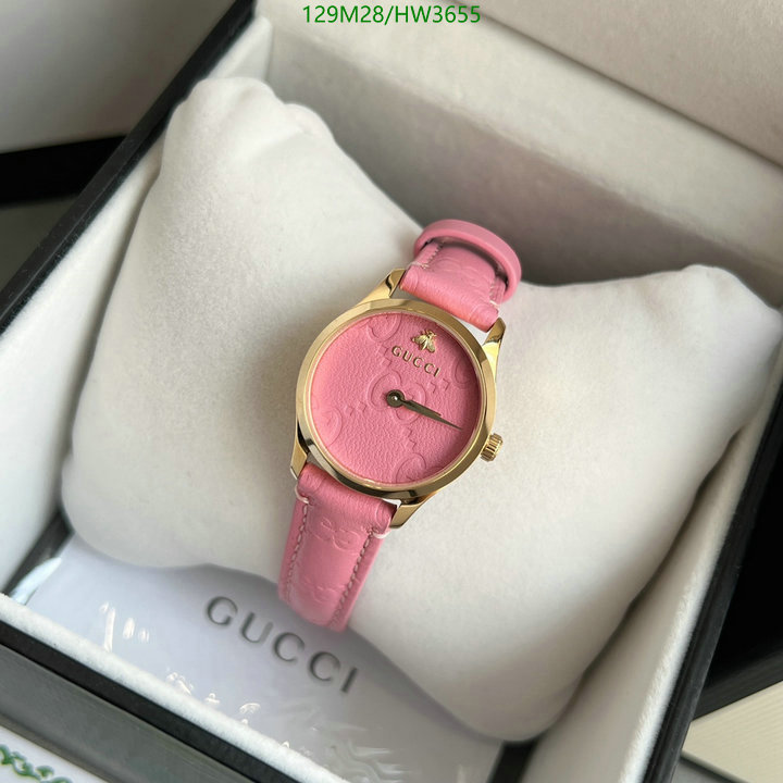 Watch-4A Quality-Gucci, Code: HW3655,$: 129USD