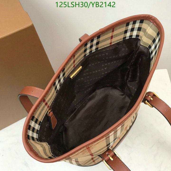 Burberry Bag-(Mirror)-Handbag-,Code: YB2142,$: 125USD