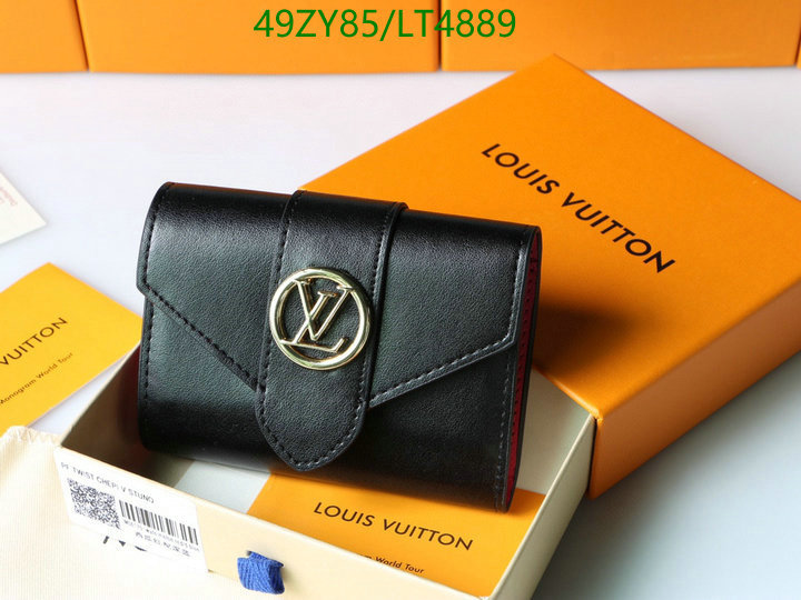 LV Bags-(4A)-Wallet-,Code: LT4889,$: 49USD