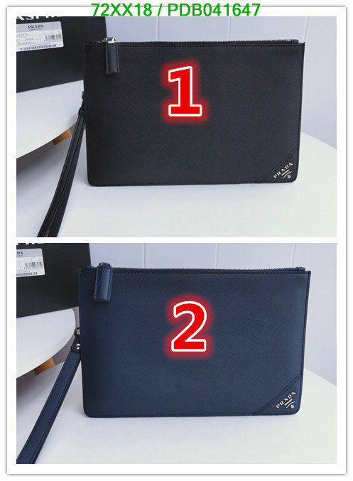 Prada Bag-(Mirror)-Clutch-,Code: PDB041647,$: 72USD