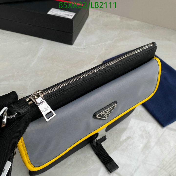 Prada Bag-(Mirror)-Diagonal-,Code: LB2111,$: 85USD