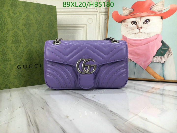 Gucci Bag-(4A)-Marmont,Code: HB5180,$: 89USD