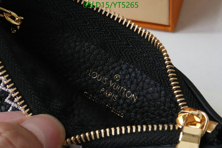 LV Bags-(Mirror)-Wallet-,Code: YT5265,$: 65USD