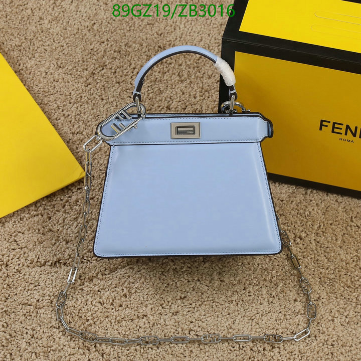 Fendi Bag-(4A)-Diagonal-,Code: ZB3016,$: 89USD