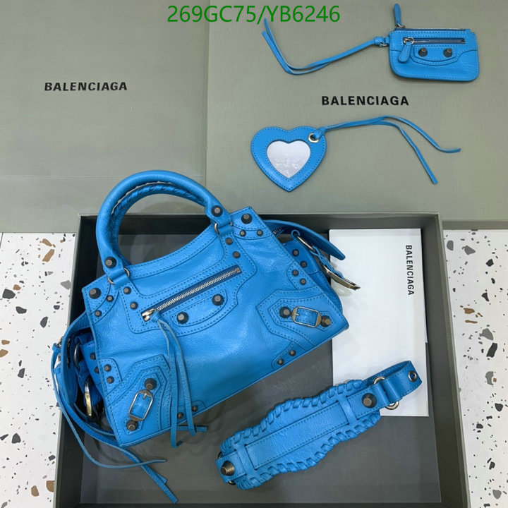 Balenciaga Bag-(Mirror)-Neo Classic-,Code: YB6246,$: 269USD