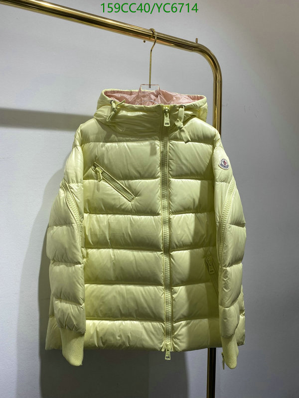 Down jacket Men-Moncler, Code: YC6714,$: 159USD