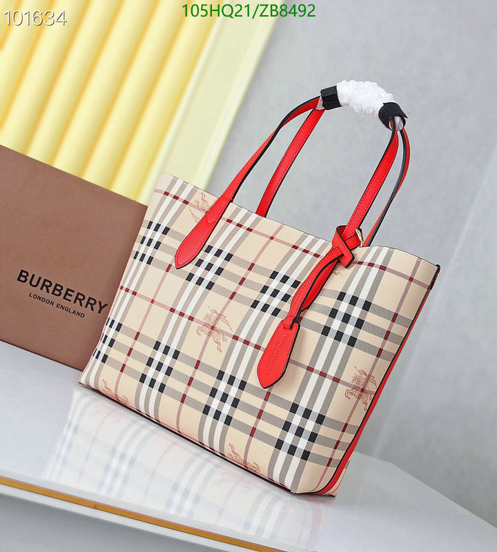 Burberry Bag-(4A)-Handbag-,Code: ZB8492,$: 105USD