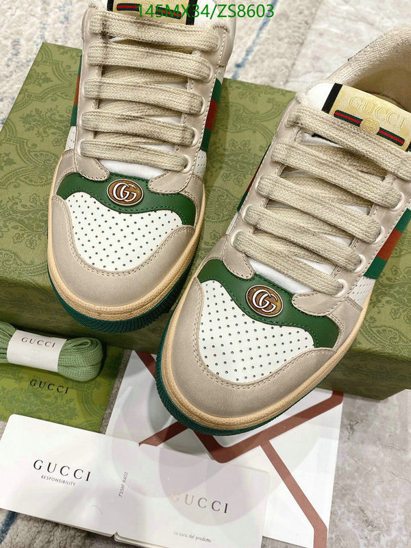 Men shoes-Gucci, Code: ZS8603,$: 145USD