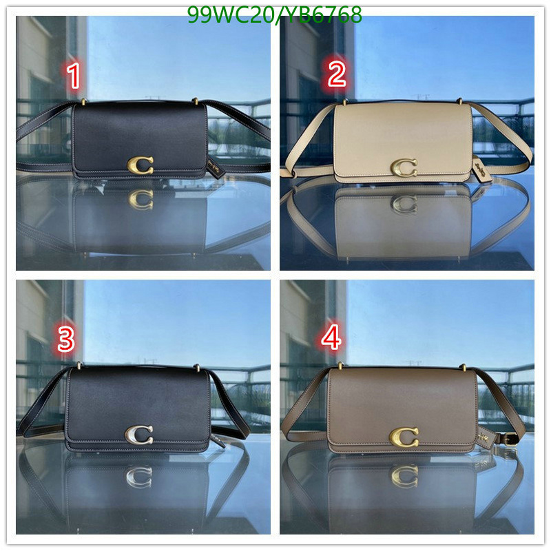 Coach Bag-(4A)-Diagonal-,Code: YB6768,$: 99USD