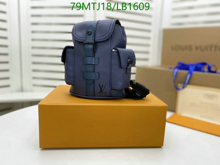 LV Bags-(4A)-Backpack-,Code: LB1609,$: 79USD