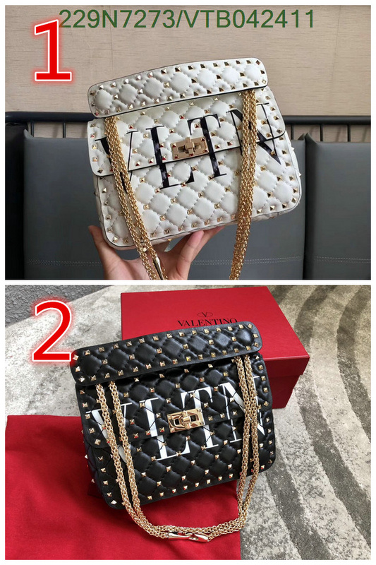 Valentino Bag-(Mirror)-Rockstud Spike,Code: VTB042411,$:229USD