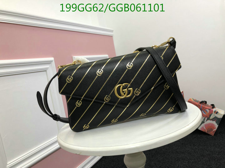 Gucci Bag-(Mirror)-Diagonal-,Code: GGB061101,$:199USD