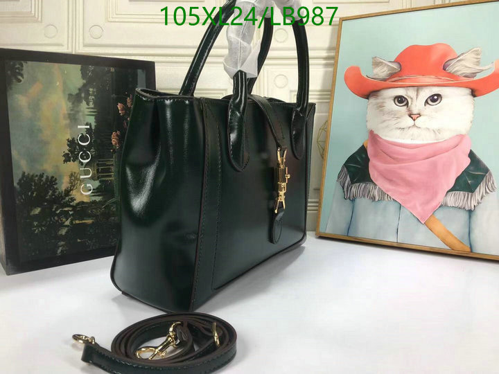 Gucci Bag-(4A)-Handbag-,Code: LB987,$: 105USD