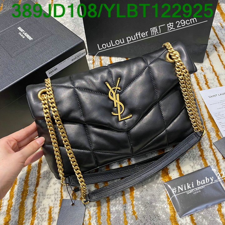 YSL Bag-(Mirror)-LouLou Series,Code: YLBT122925,$: 389USD