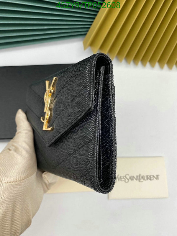 YSL Bag-(4A)-Wallet-,Code: TP052608,$: 45USD