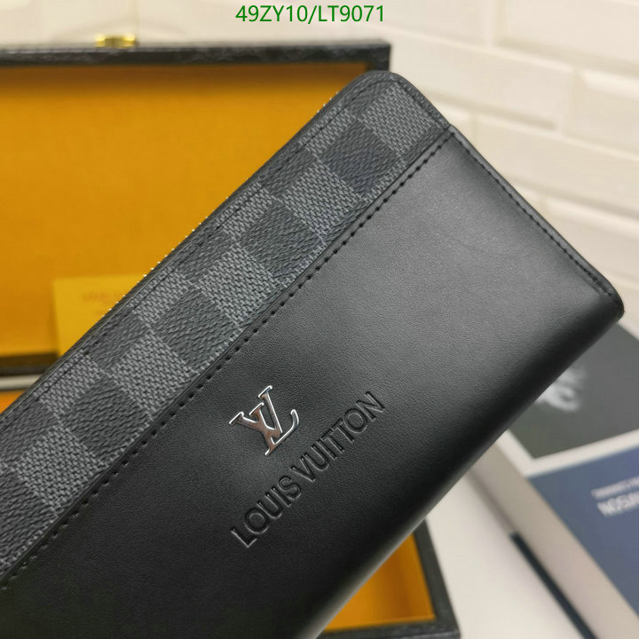 LV Bags-(4A)-Wallet-,Code: LT9071,$: 49USD
