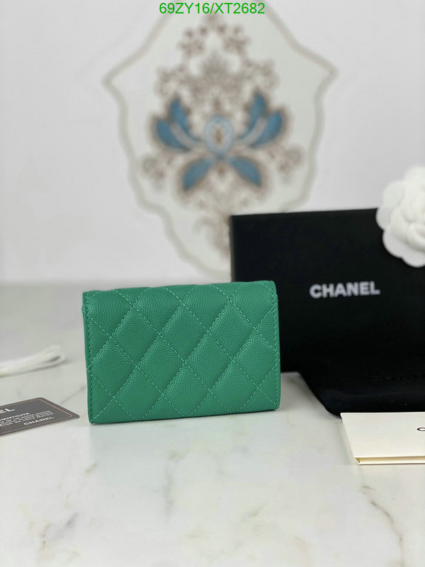 Chanel Bags ( 4A )-Wallet-,Code: XT2682,$: 69USD