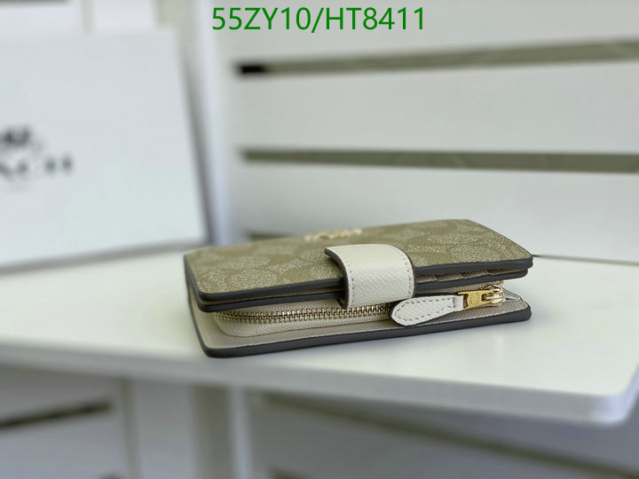 Coach Bag-(4A)-Wallet-,Code: HT8411,$: 55USD