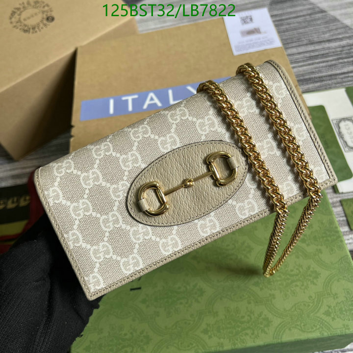 Gucci Bag-(Mirror)-Horsebit-,Code: LB7822,$: 125USD