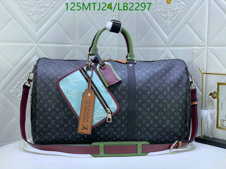 LV Bags-(4A)-Keepall BandouliRe 45-50-,Code: LB2297,$: 125USD