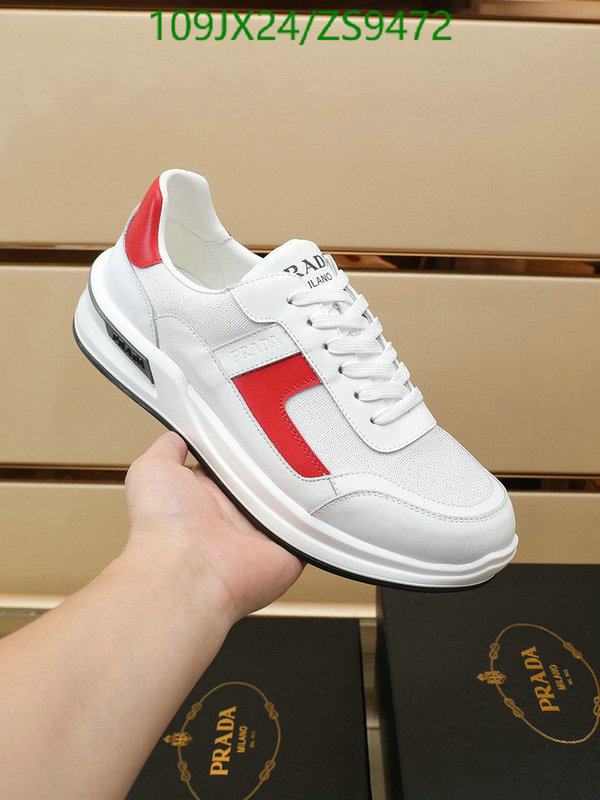 Men shoes-Prada, Code: ZS9472,$: 109USD