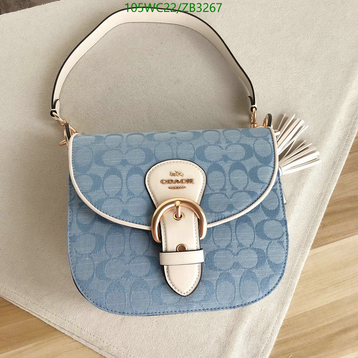 Coach Bag-(4A)-Handbag-,Code: ZB3267,$: 105USD