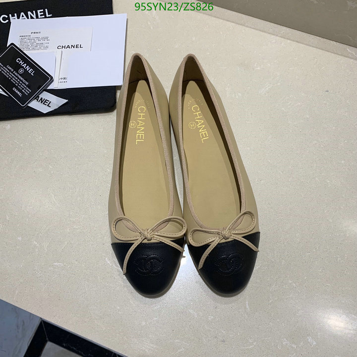 Chanel-Ballet Shoes,Code: ZS826,$: 95USD