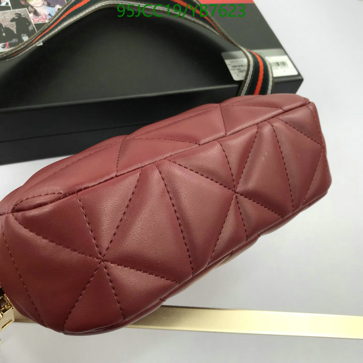 Prada Bag-(4A)-Diagonal-,Code: YB7623,$: 95USD