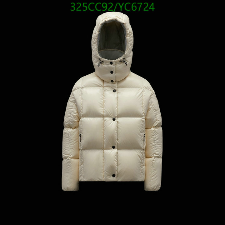 Down jacket Women-Moncler, Code: YC6724,$: 325USD