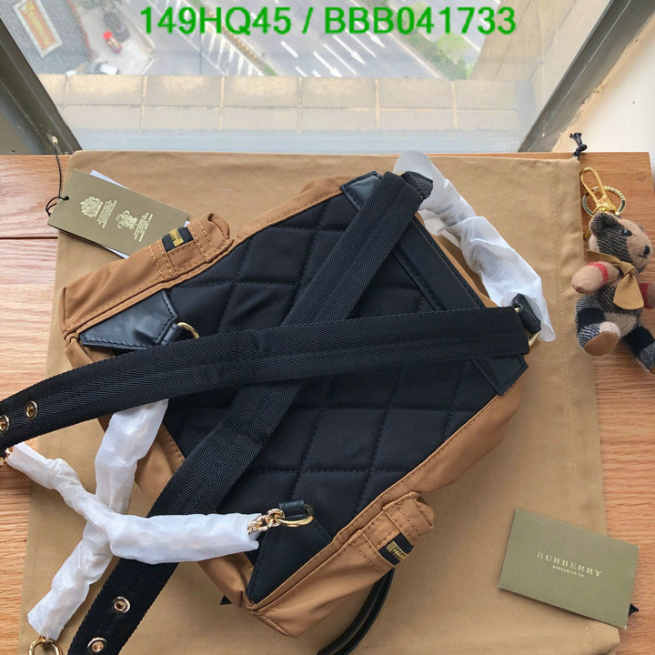 Burberry Bag-(Mirror)-Backpack-,Code: BBB041733,$: 149USD