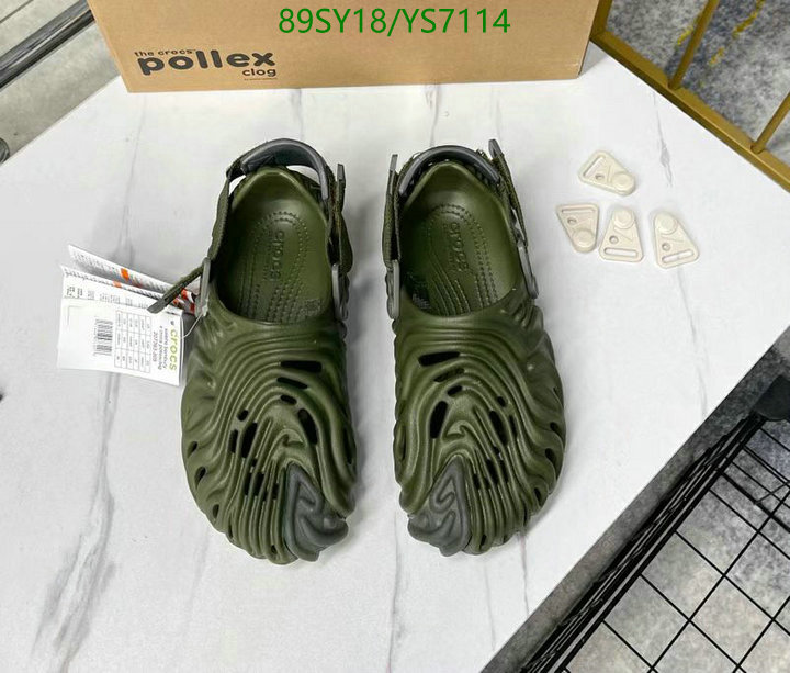 Men shoes-Crocs, Code: YS7114,$: 89USD