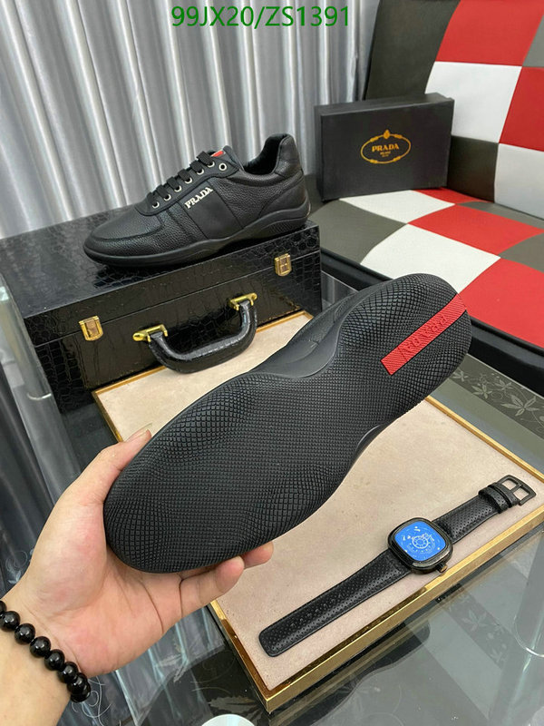 Men shoes-Prada, Code: ZS1391,$: 99USD