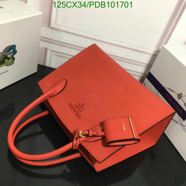 Prada Bag-(4A)-Handbag-,Code: PDB101701,$:125USD