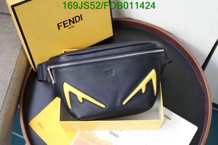 Fendi Bag-(Mirror)-Diagonal-,Code: FDB011424,$: 169USD