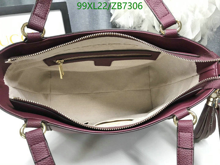 Gucci Bag-(4A)-Handbag-,Code: ZB7306,$: 99USD