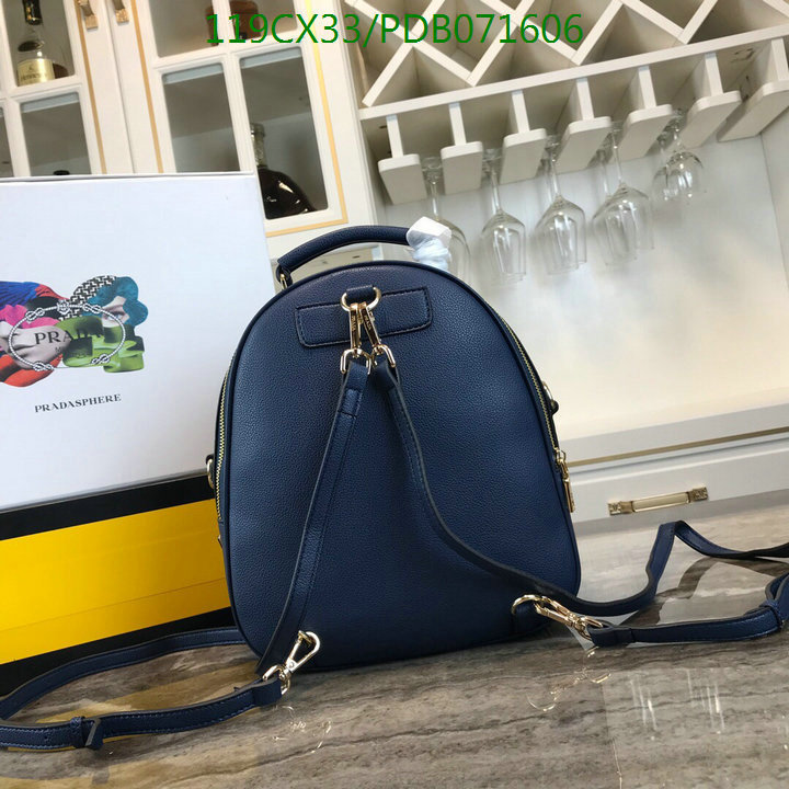 Prada Bag-(4A)-Backpack-,Code: PDB071606,$:119USD