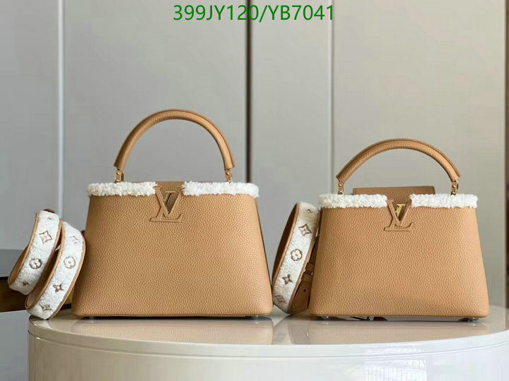 LV Bags-(Mirror)-Handbag-,Code: YB7041,