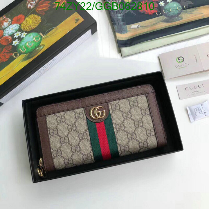 Gucci Bag-(Mirror)-Wallet-,Code: GGB062810,$: 74USD