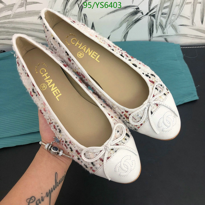 Chanel-Ballet Shoes,Code: YS6403,$: 95USD