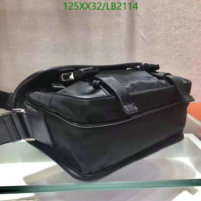 Prada Bag-(Mirror)-Diagonal-,Code: LB2114,$: 125USD