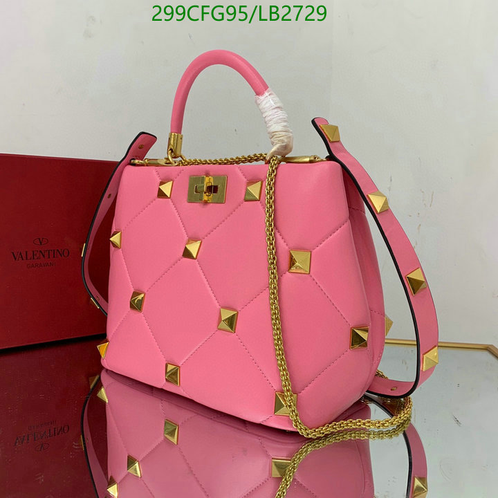 Valentino Bag-(Mirror)-Roman Stud,Code: LB2729,$: 299USD