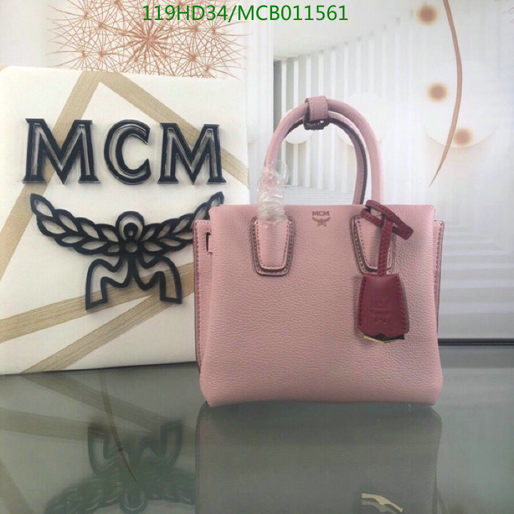 MCM Bag-(Mirror)-Handbag-,Code: MCB011562,$:119USD