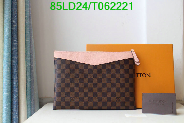 LV Bags-(Mirror)-Wallet-,Code: T062221,$: 85USD