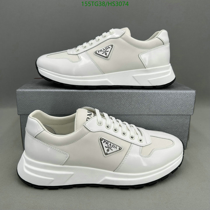 Men shoes-Prada, Code: HS3074,$: 155USD