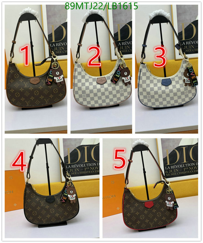 LV Bags-(4A)-Handbag Collection-,Code: LB1615,$: 89USD