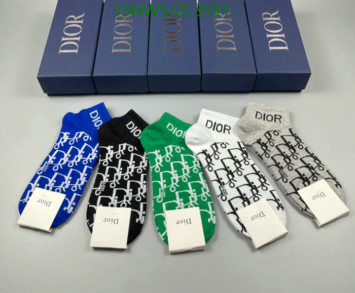 Sock-Dior,Code: ZL3591,$: 35USD